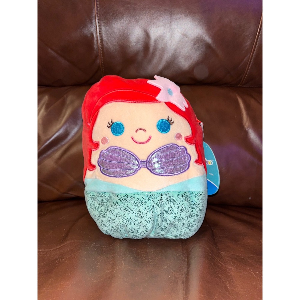 Squishmallows Disney Ariel Plush Doll Mermaid Original Squishmallows 8‎ inch
